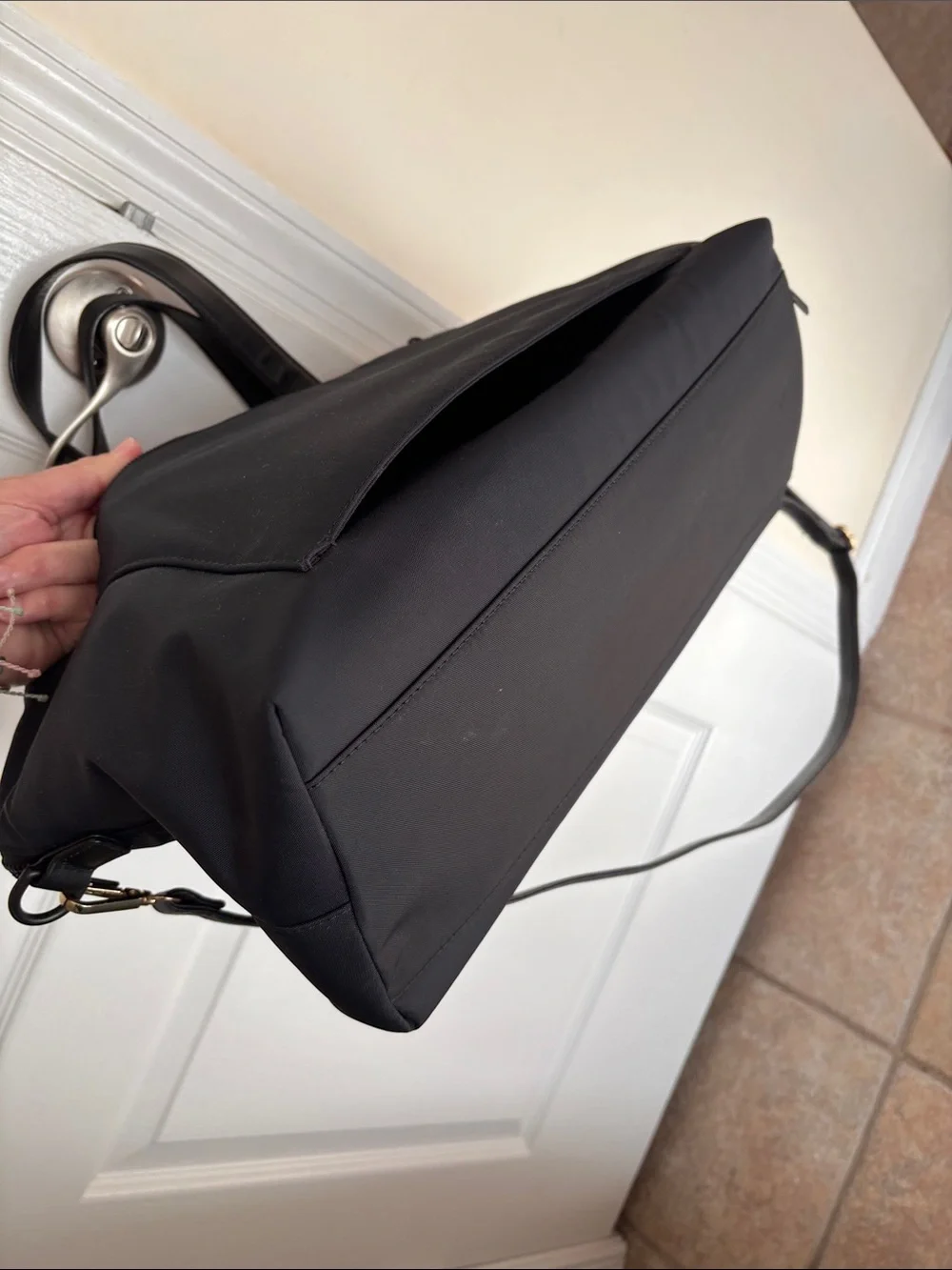 Away Black Men's/Ladies Nylon Duffel Travel Weekend Bag